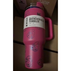 Stanley Camelia Hello Kitty Pink Quencher H2O Tumbler 40oz. - Pink 1.18L